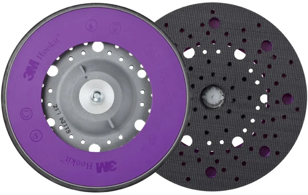 3M Hookit Direct Flow II Steunschijf 150mm M8 - Zacht