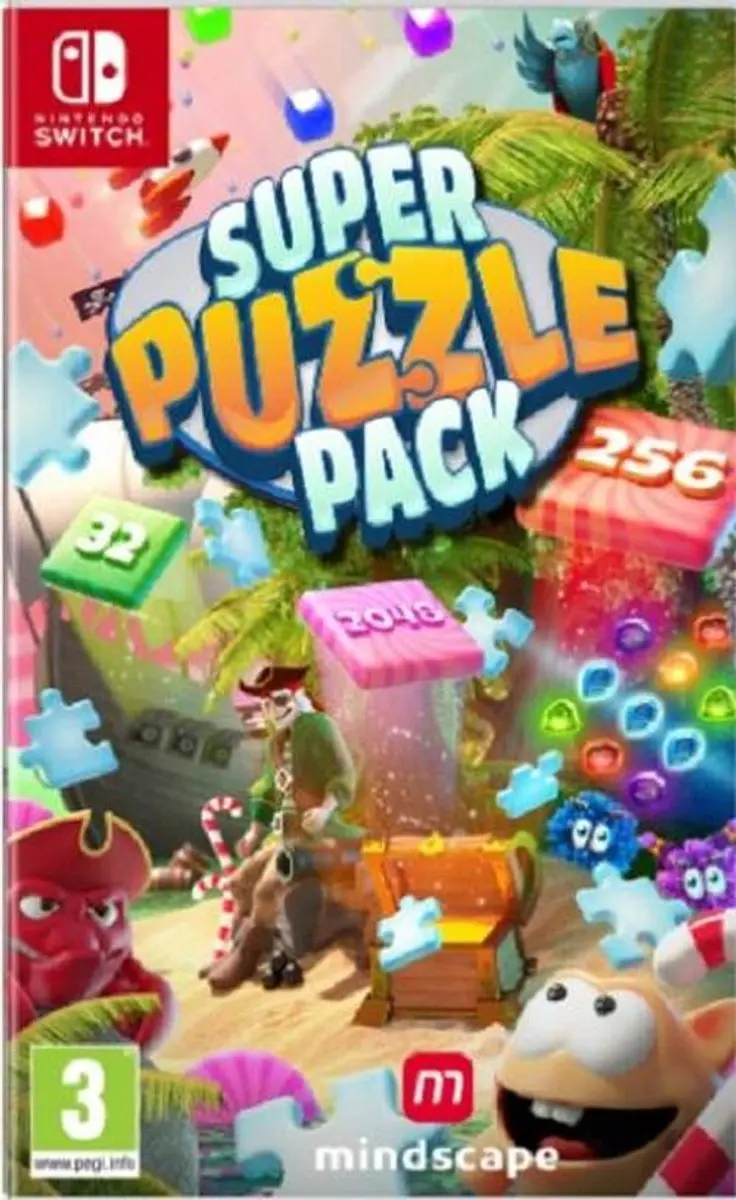 Mindscape Super Puzzle Pack - Switch - 4 Spelers
