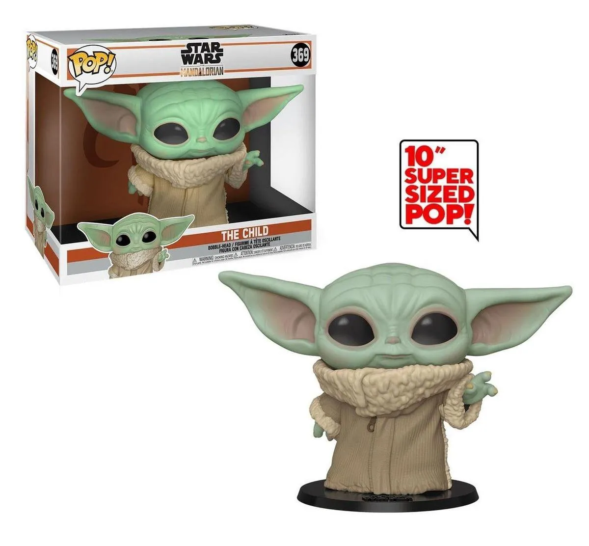 Funko Pop Star Wars Jumbo The Child Bobblehead #369 - Multi - afbeelding 6 van 6