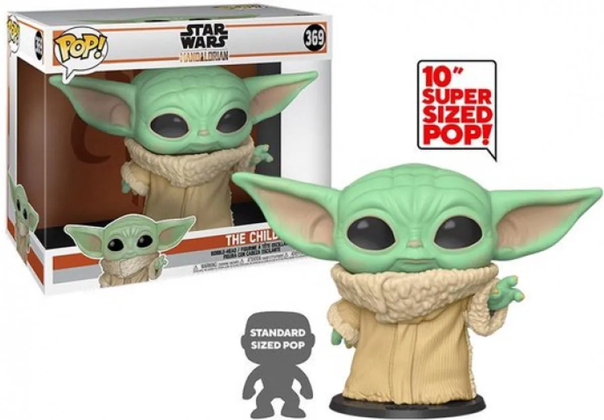 Funko Pop Star Wars Jumbo The Child Bobblehead #369 - Multi