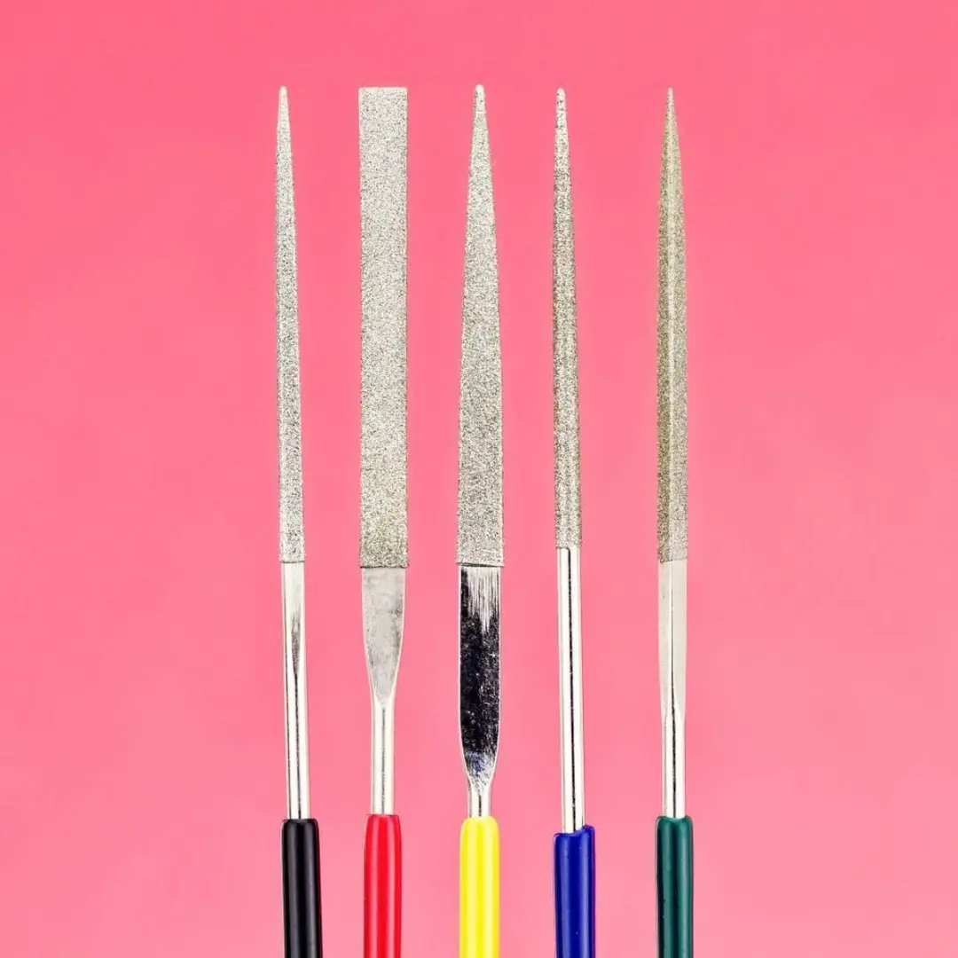 Vallejo Diamond File Set T03004 - 5 Stuks - Multicolor