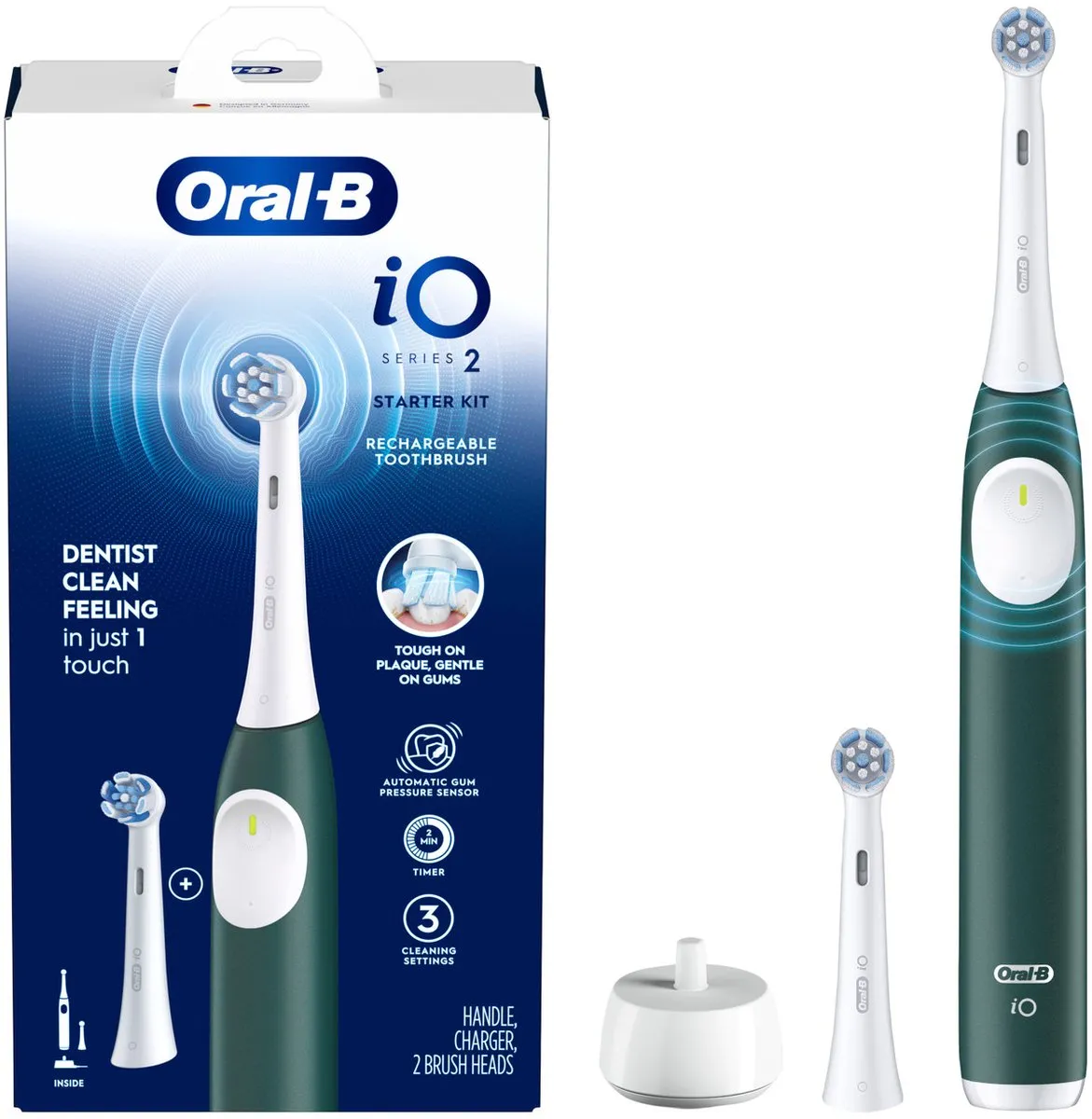Oral-B iO Series 2 Forest Green Elektrische Tandenborstel