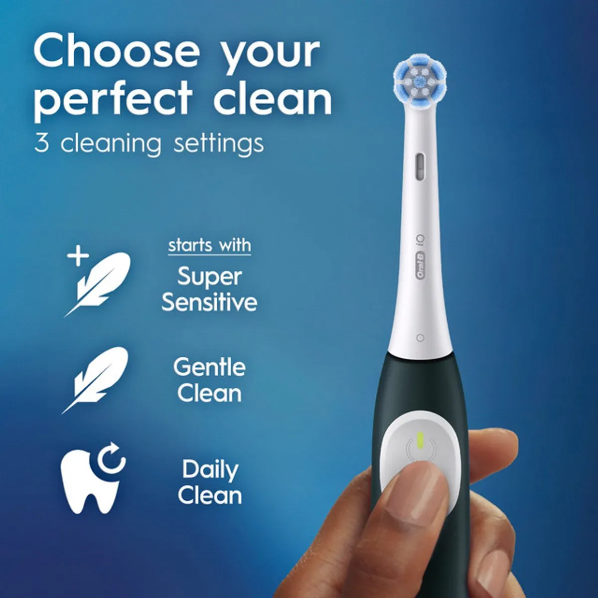 Oral-B iO Series 2 Forest Green Elektrische Tandenborstel - 3 Poetsmodi