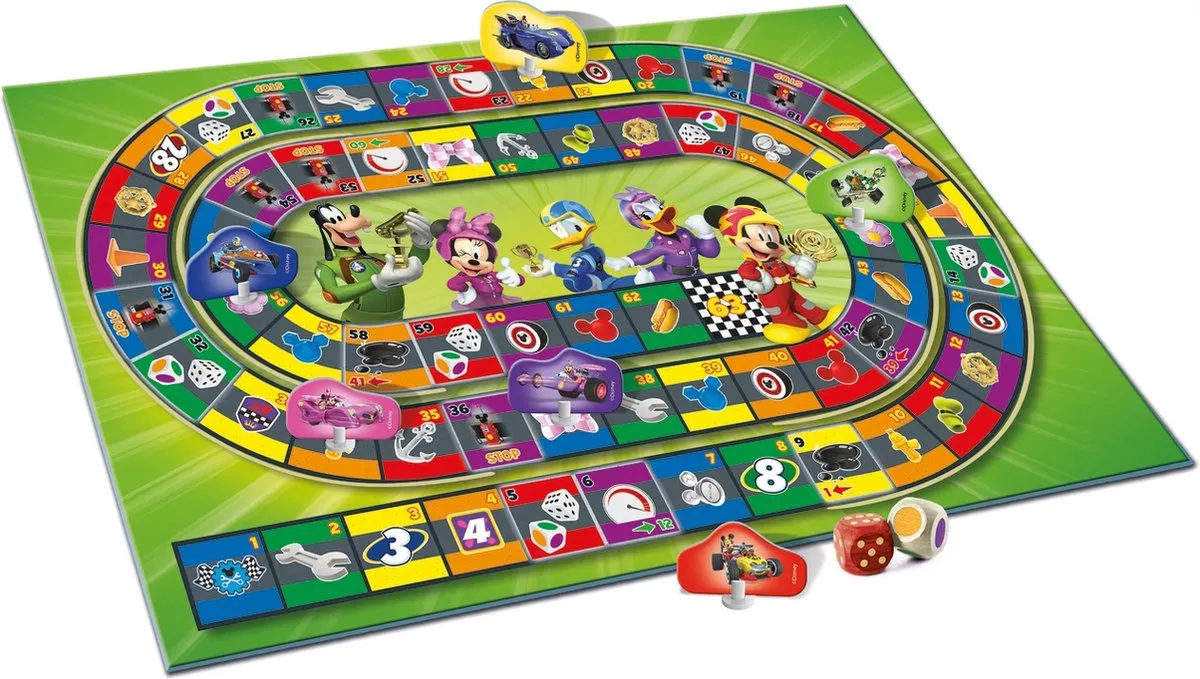 Clementoni Mickey Roadster Racers 16095 - Bordspel - 2-6 Spelers