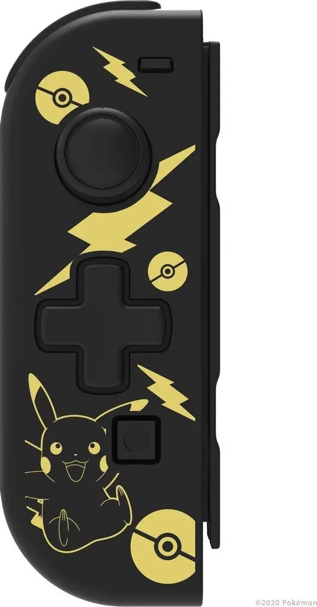 Nintendo Hori D-Pad Controller NSW-279U - Pikachu Zwart/Goud - 4310mAh