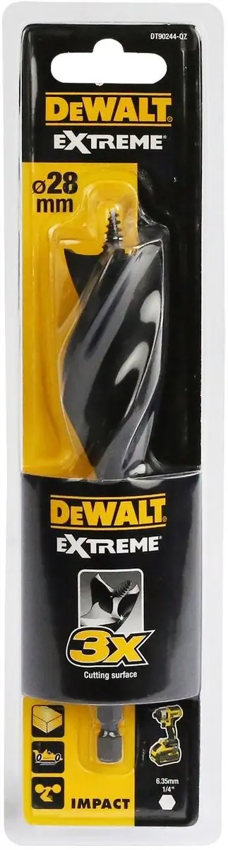 DeWalt DT90244 Speedboor Tri Flute EXTREME 28mm