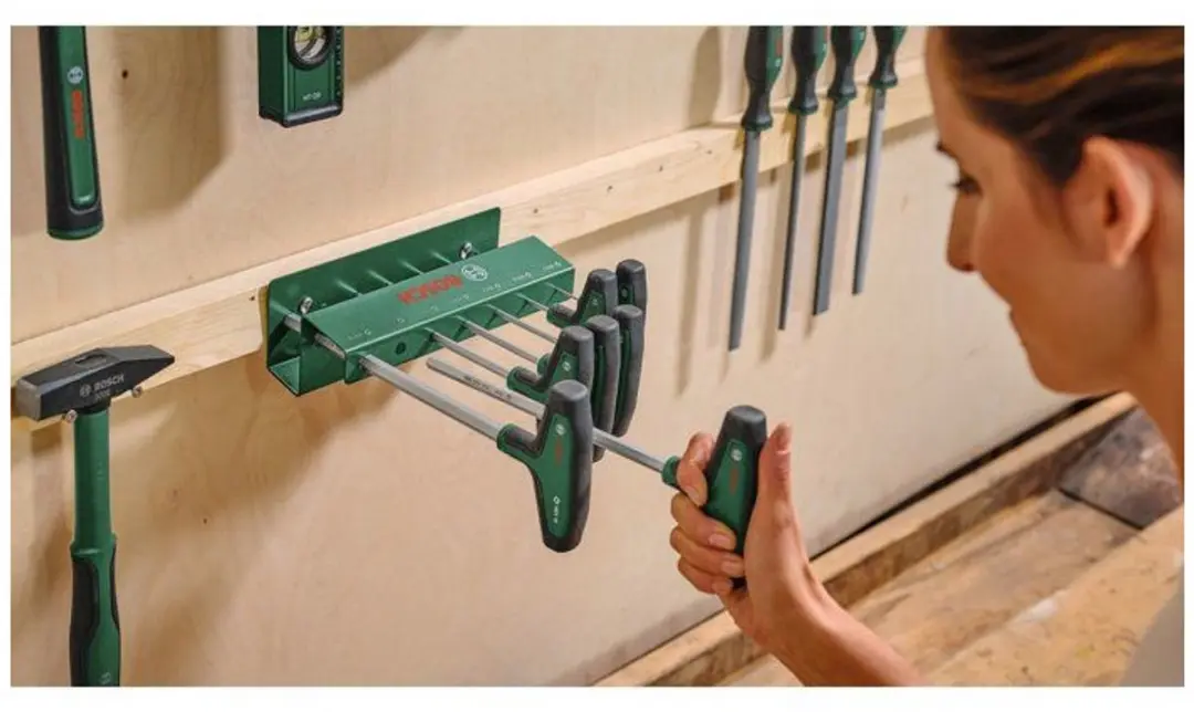 Bosch T-greep Inbusschroevendraaierset 2-10mm - 7-delig