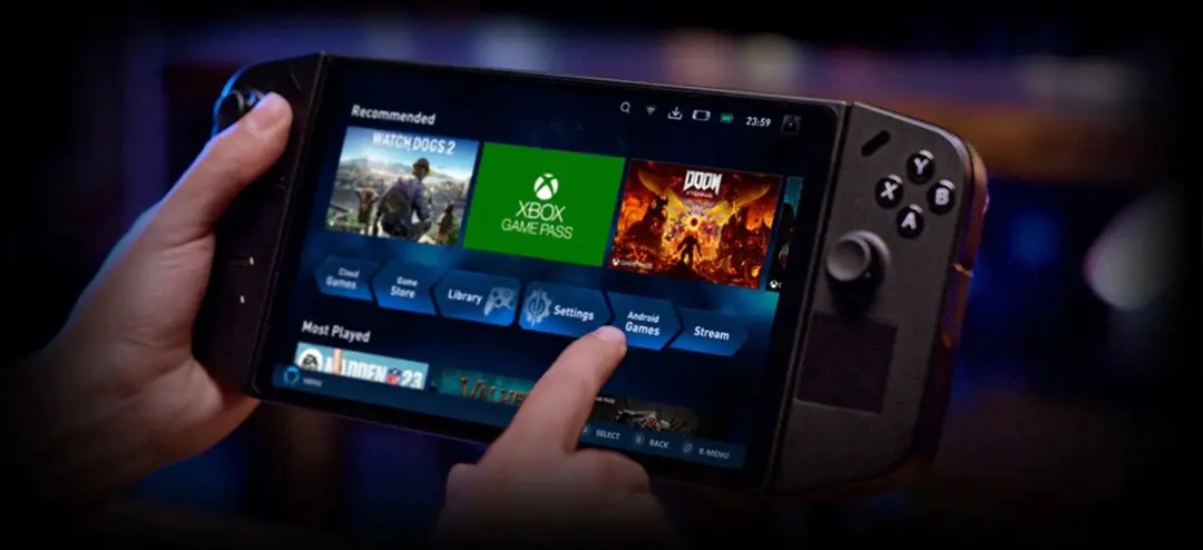 Lenovo Legion Go 8APU1 Gaming Handheld - Zwart