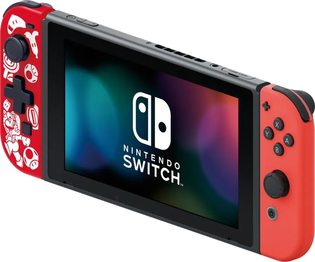 Nintendo Hori D-Pad Controller AB01-001E - Rood - 4310mAh