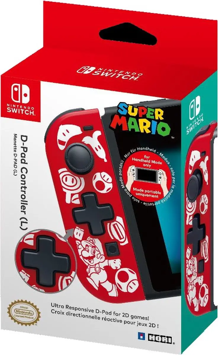 Nintendo Hori D-Pad Controller AB01-001E - Rood - 4310mAh - afbeelding 6 van 6