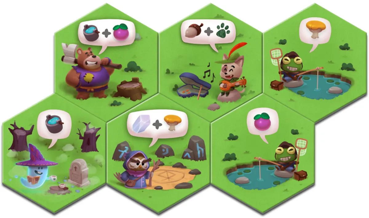 Asmodee Misty Valley Kaartspel - 2 Spelers