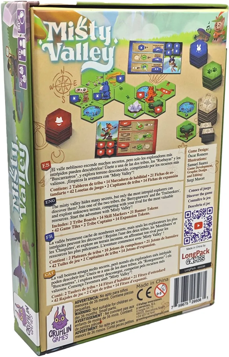 Asmodee Misty Valley Kaartspel - 2 Spelers
