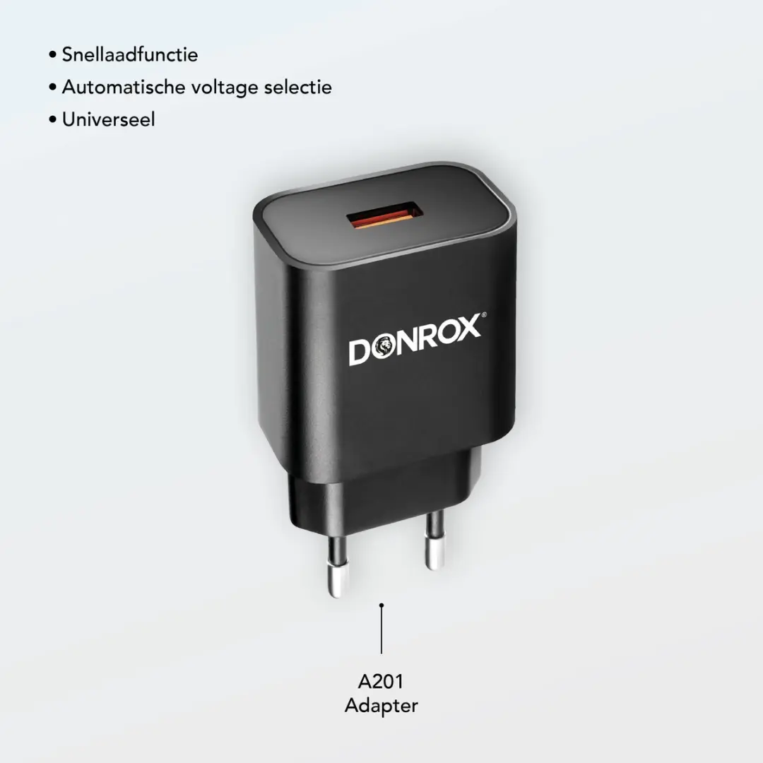 DONROX Ride F524 Luchtcompressor - Draadloos 4000mAh - 20l/min