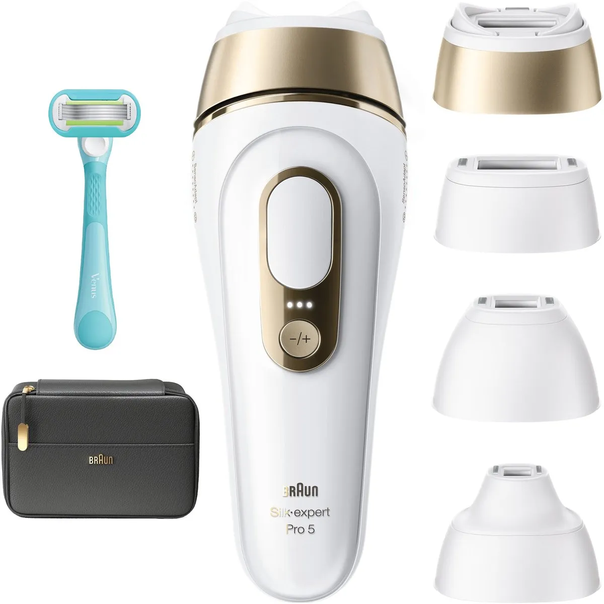 Braun Silk·expert Pro 5 PL5431 IPL Ontharingsapparaat - 400.000 Flitsen - Wit