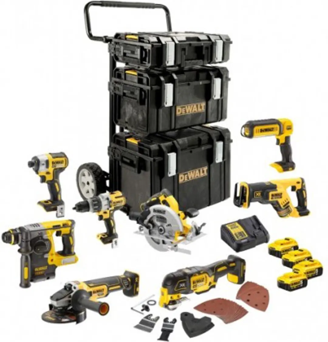 DeWalt DCK853P4 Combiset 18V 5.0Ah XR