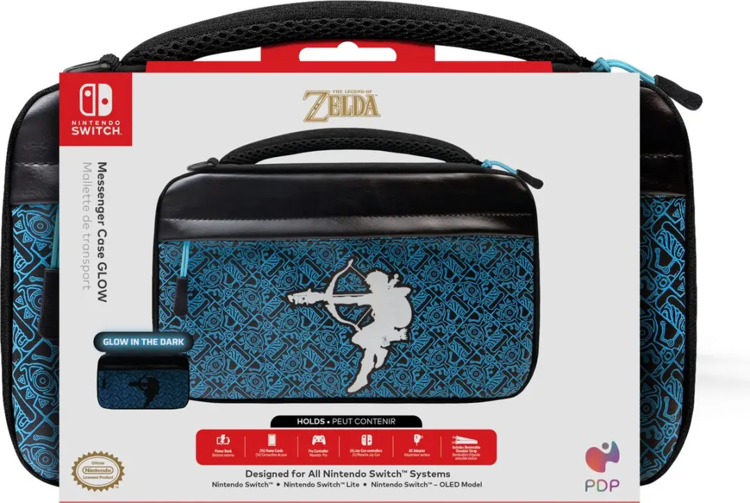 PDP Gaming Messenger Case Sheikah Shoot 500-139-SKSG - Nintendo Switch