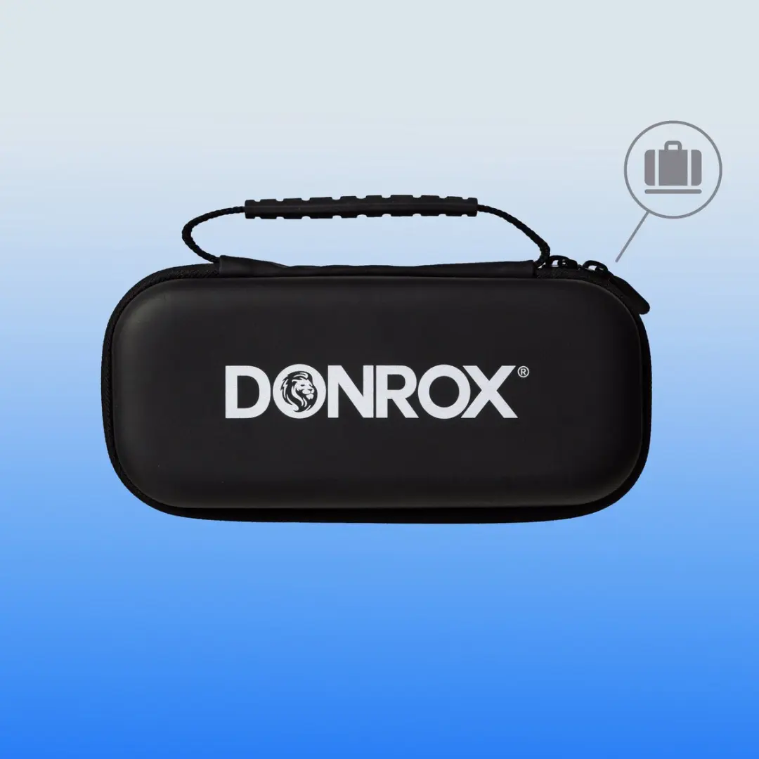 DONROX Ride F524 Elektrische Luchtcompressor - Draadloos 4000mAh