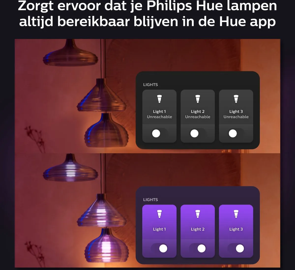 Philips Hue Wandschakelaar Module - 4 Lichtpunten - Wit