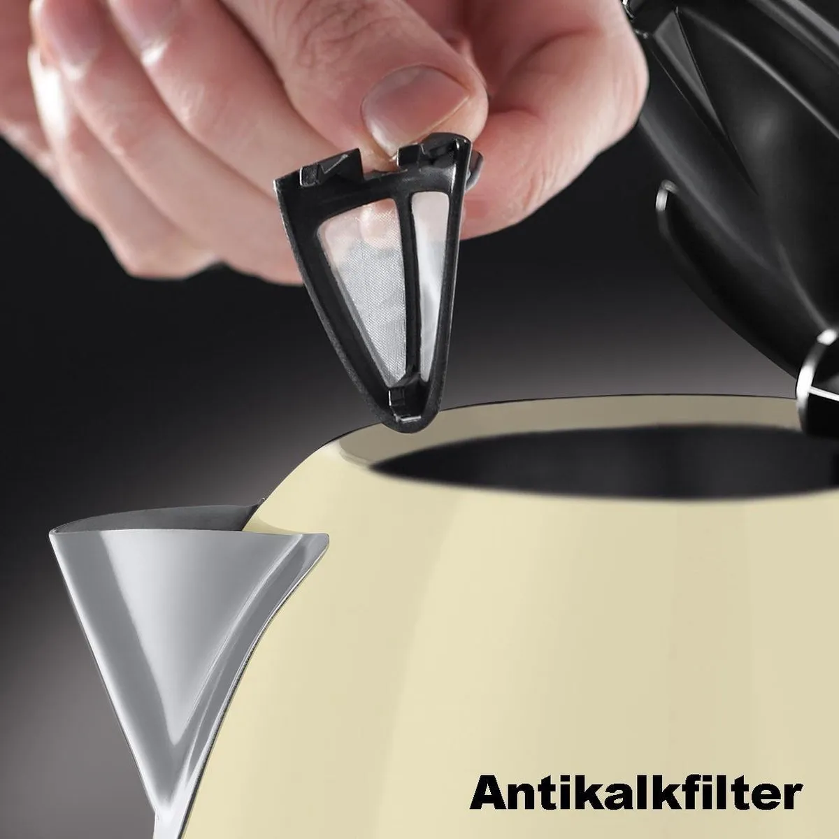 Russell Hobbs Colours Plus+ 20415 Waterkoker 1.7L - 2400W - Crème