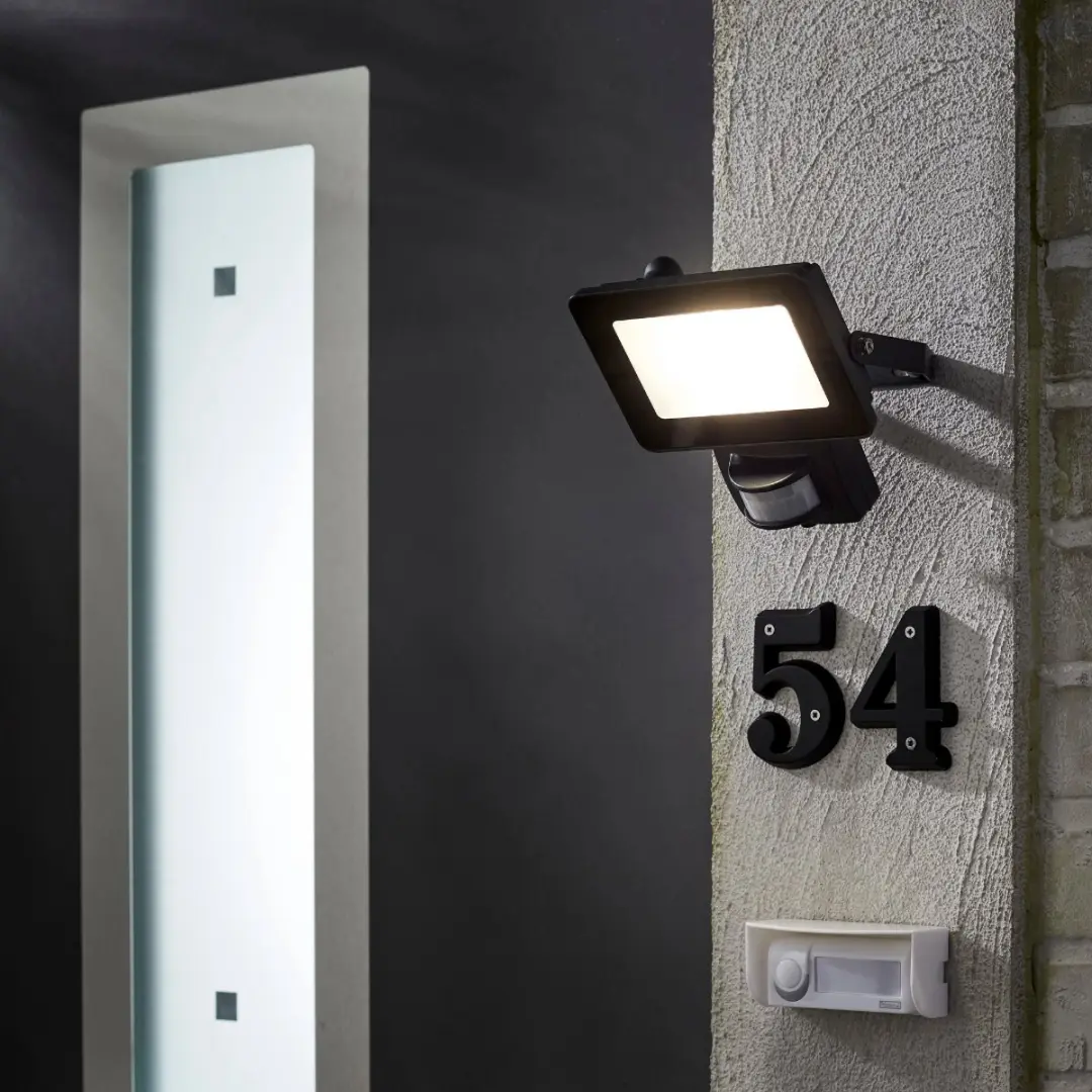 Inspire Yonker LED Pad Verlichting 20W - 1700lm - IP44 - Zwart