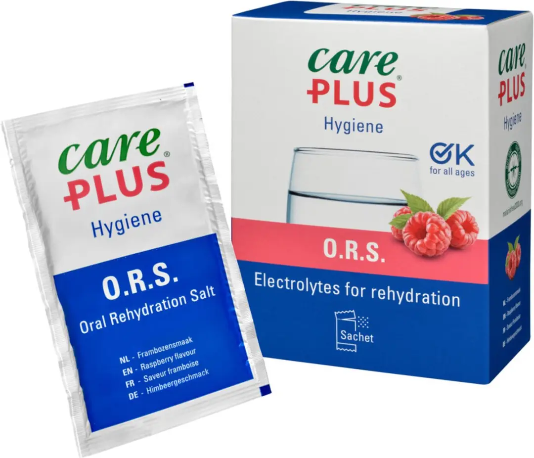 Care Plus ORS Zakjes Framboos - 10 Stuks