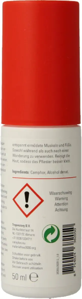 Care Plus Anti-Blister Spray 50ml - Rood/Wit