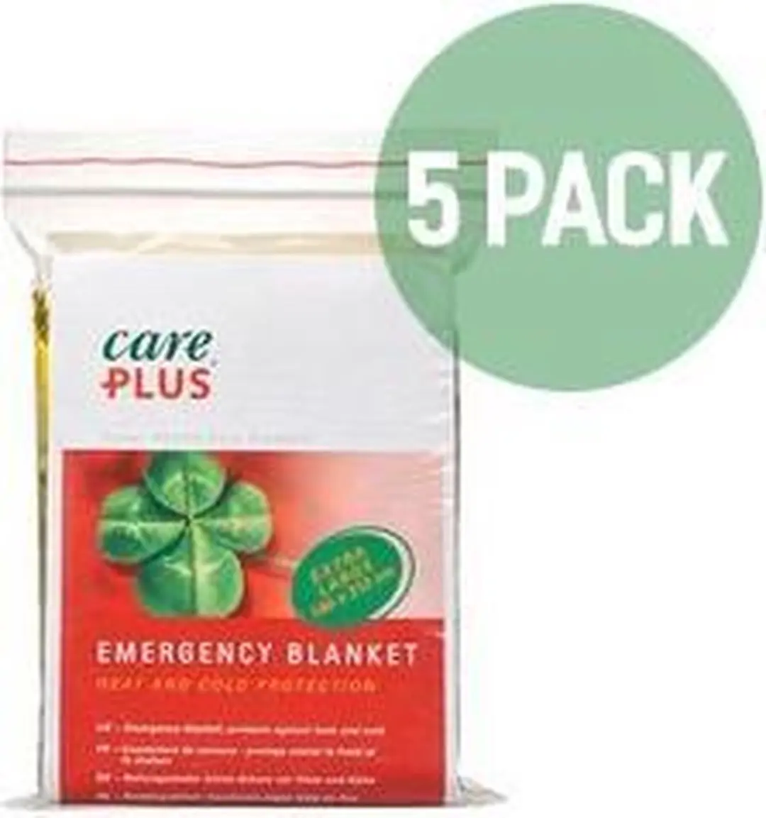 Care Plus Reddingsdeken - 5 Stuks