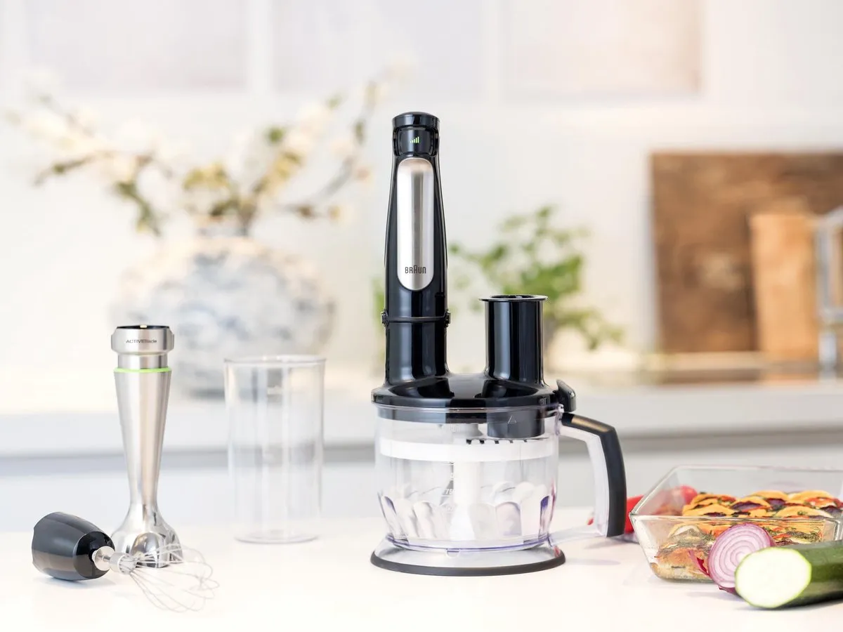 Braun MultiQuick 7X MQ7087X Staafmixer 1000W - 30 Snelheden - Zwart - afbeelding 6 van 6