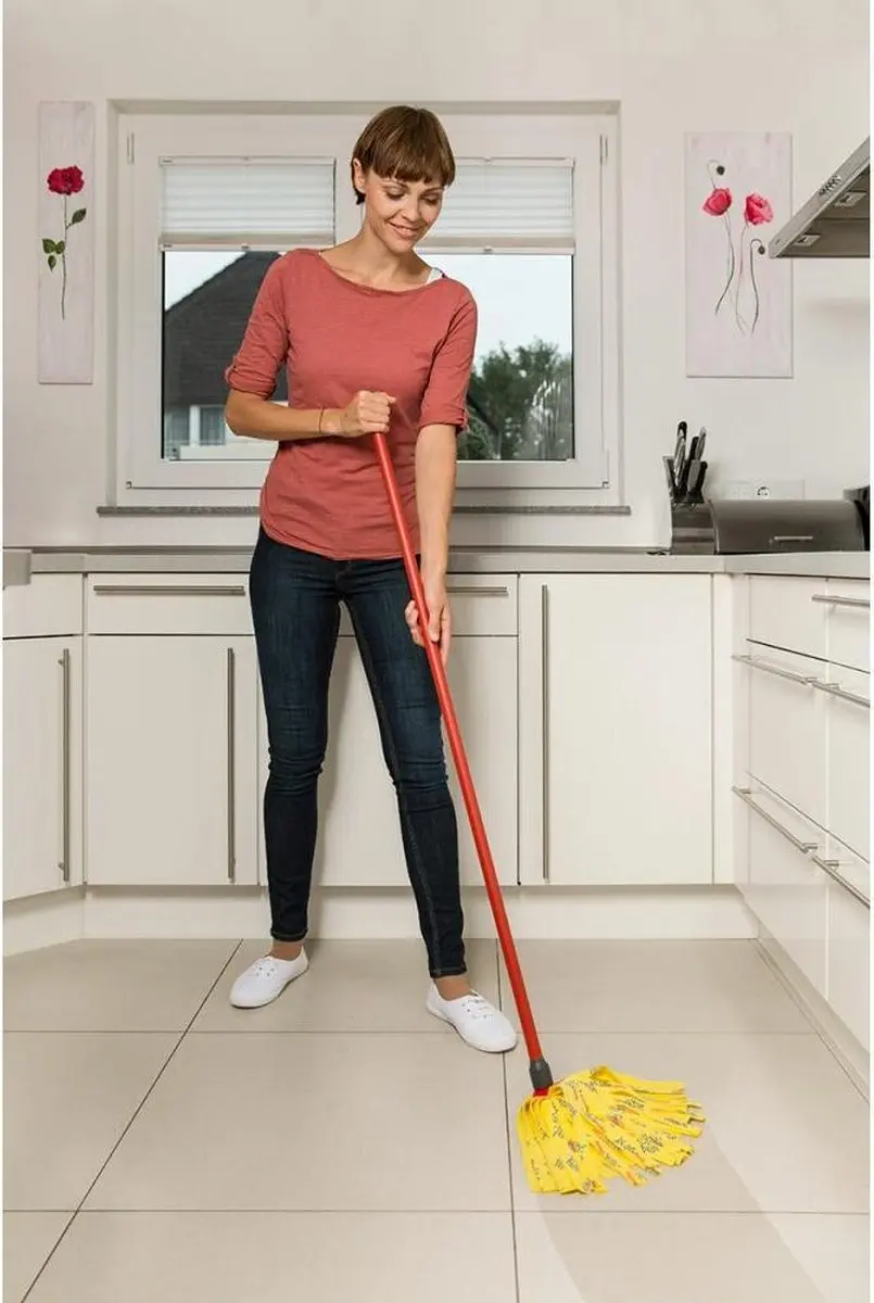 Vileda SuperMocio Soft Navulling Geel - 6 Stuks