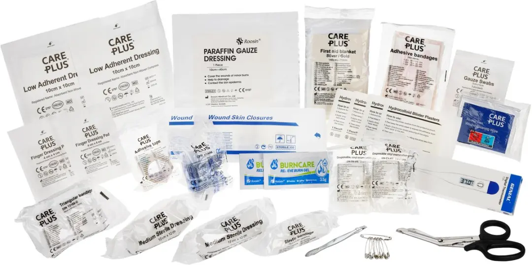 Care Plus First Aid Kit Emergency EHBO-set - 65 Stuks