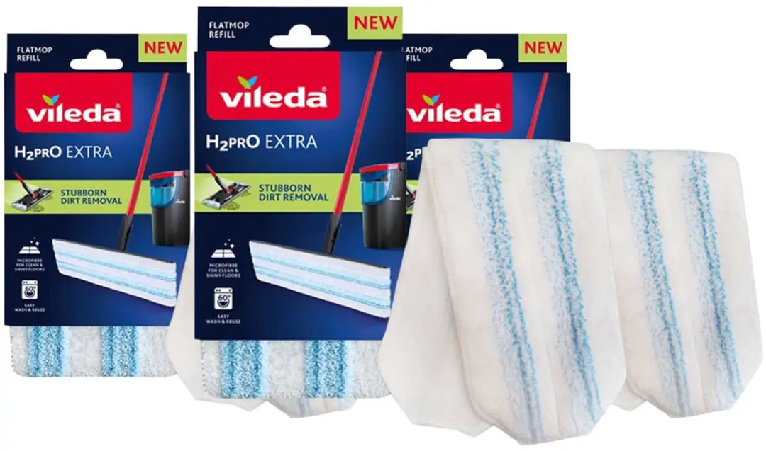 Vileda H2Pro Dweil Navulling Flatmop