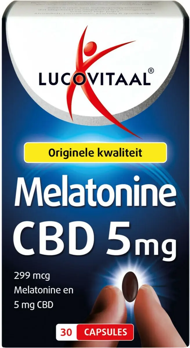 Lucovitaal Melatonine CBD 5mg