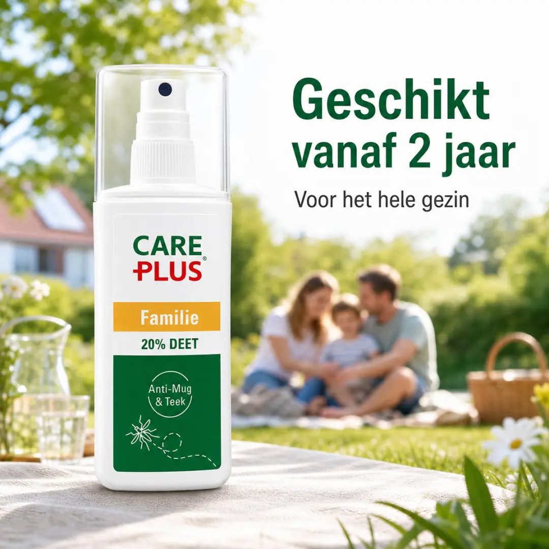 Care Plus DEET 20% Muggenspray 75ml - Kinderen vanaf 2 jaar