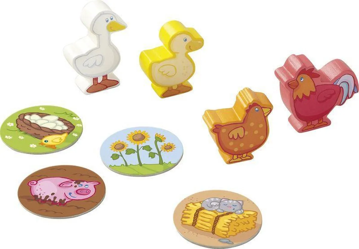 Haba Mijn Eerste Speelwereld Boerderij Speelfiguren Pluimvee 5585