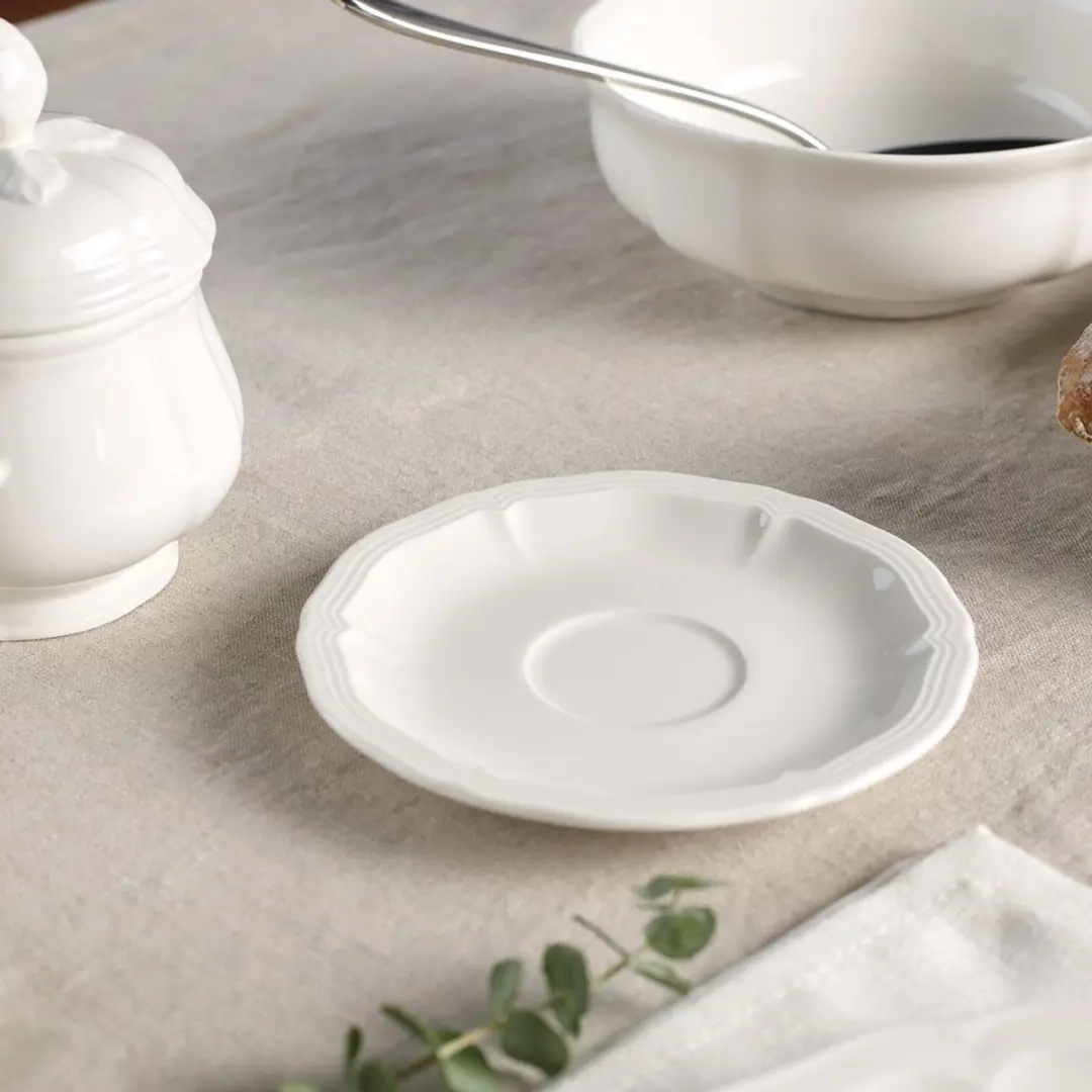 Villeroy & Boch Espresso Schotel Manoir 13cm - Wit