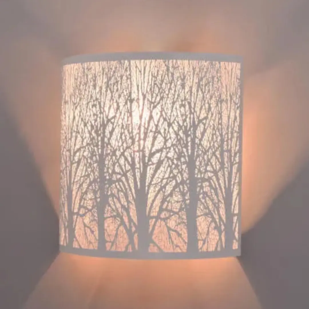 Inspire Forest Wandlamp E14 40W - Mat wit