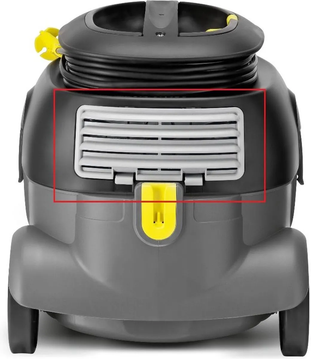 Kärcher HEPA Uitblaasfilter BV 5/1 T 12/1 T 15/1 T 17/1 - Wit/Zwart