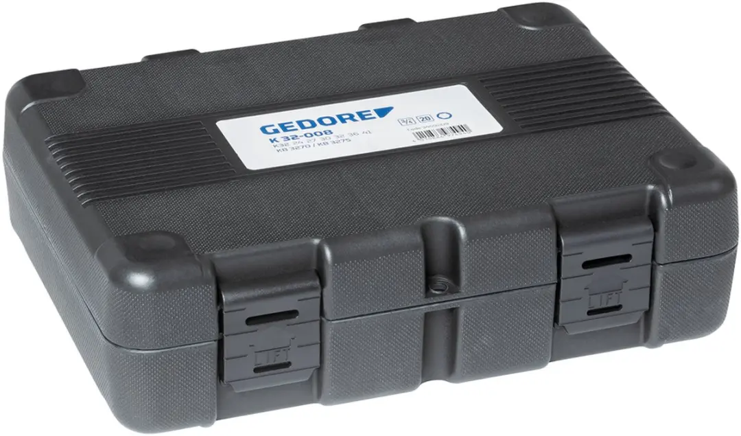 Gedore Slagmoerdopsleutelset 3/4" 8-delig 24-41mm