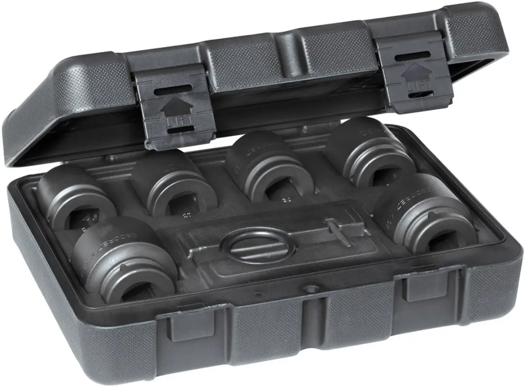 Gedore Slagmoerdopsleutelset 3/4" 8-delig 24-41mm