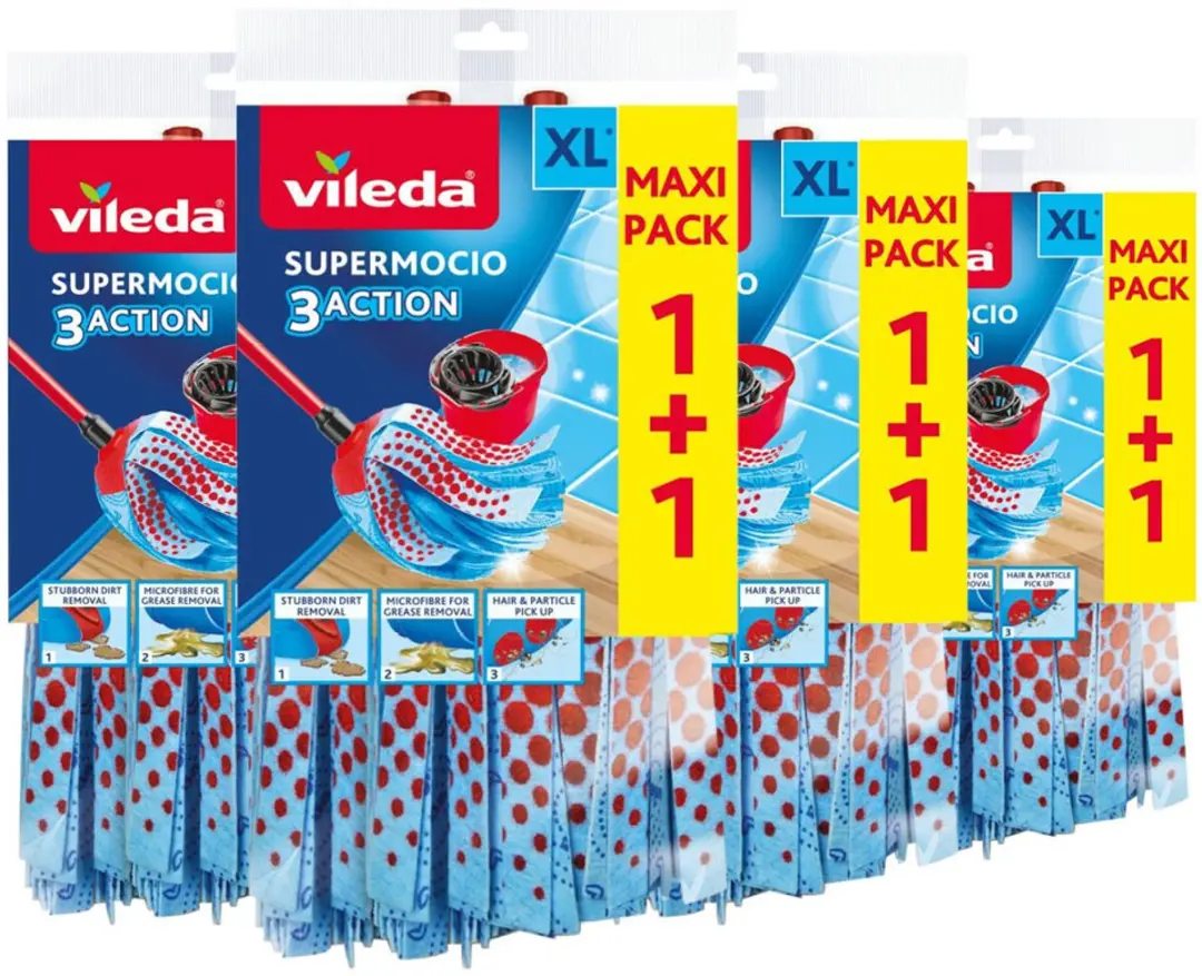 Vileda Super Mocio 3-Action Navulling