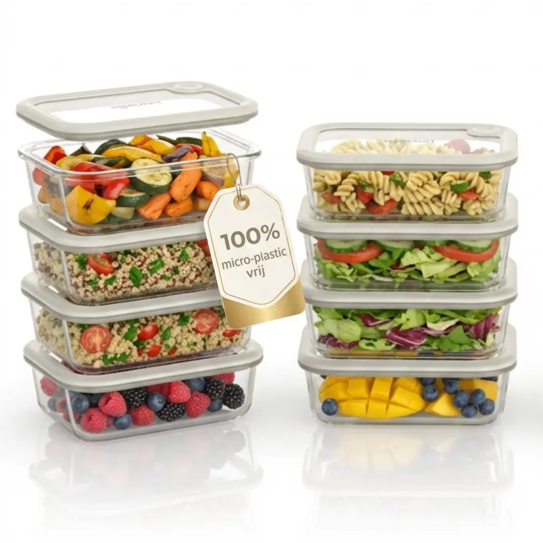 Safecourt Vershoudbakjes Glas 1040ml