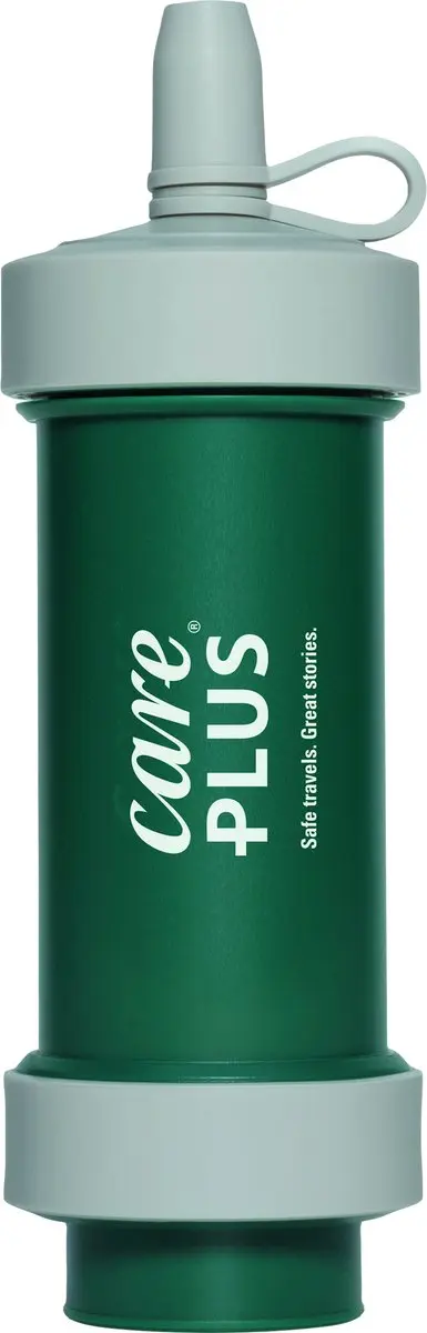 Care Plus Waterfilter met Pouch - 4,5cm - Jungle Green