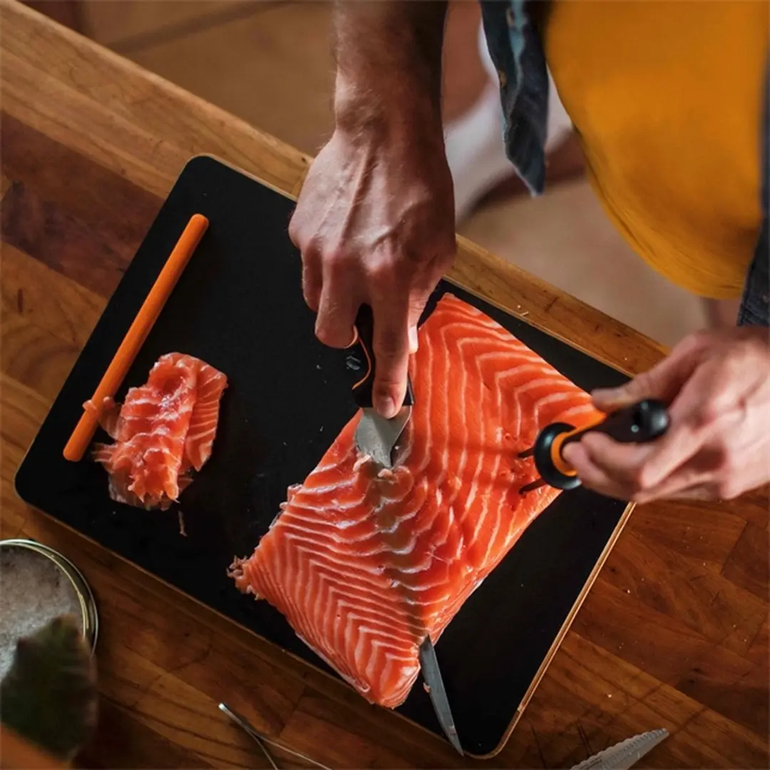 Fiskars Functional Form Fileermes 21cm - RVS - Zwart - afbeelding 6 van 6