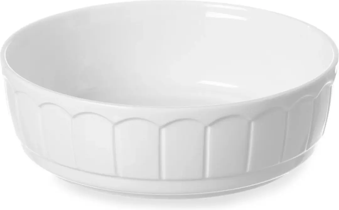 Hendi RUSTICA Ovenschaal Porselein Ø100x50mm - Wit