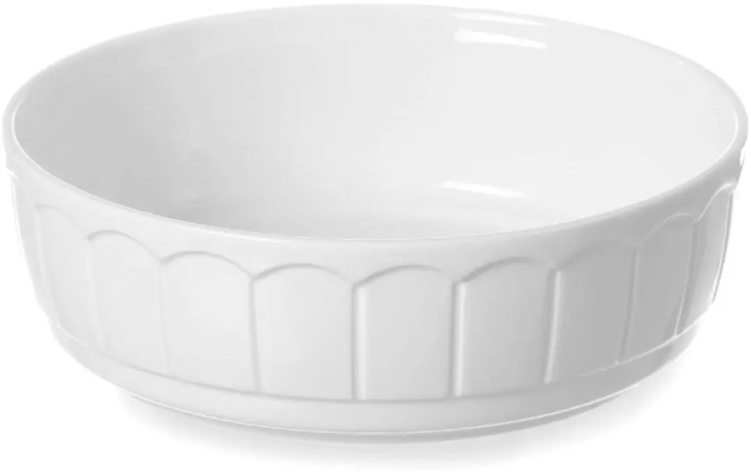 Hendi RUSTICA Ovenschaal Porselein Ø100x50mm - Wit