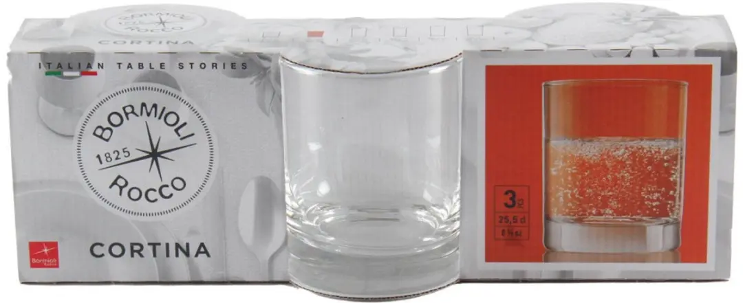 Bormioli Rocco Cortina Tumbler 25cl