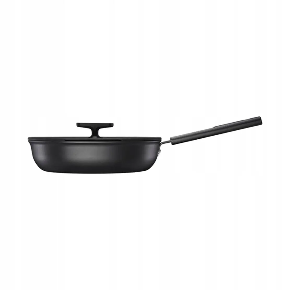 Fiskars Hard Face Koekenpan 26cm - Zwart