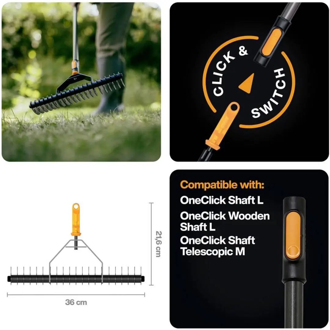 Fiskars OneClick Beluchtingshark 1080679