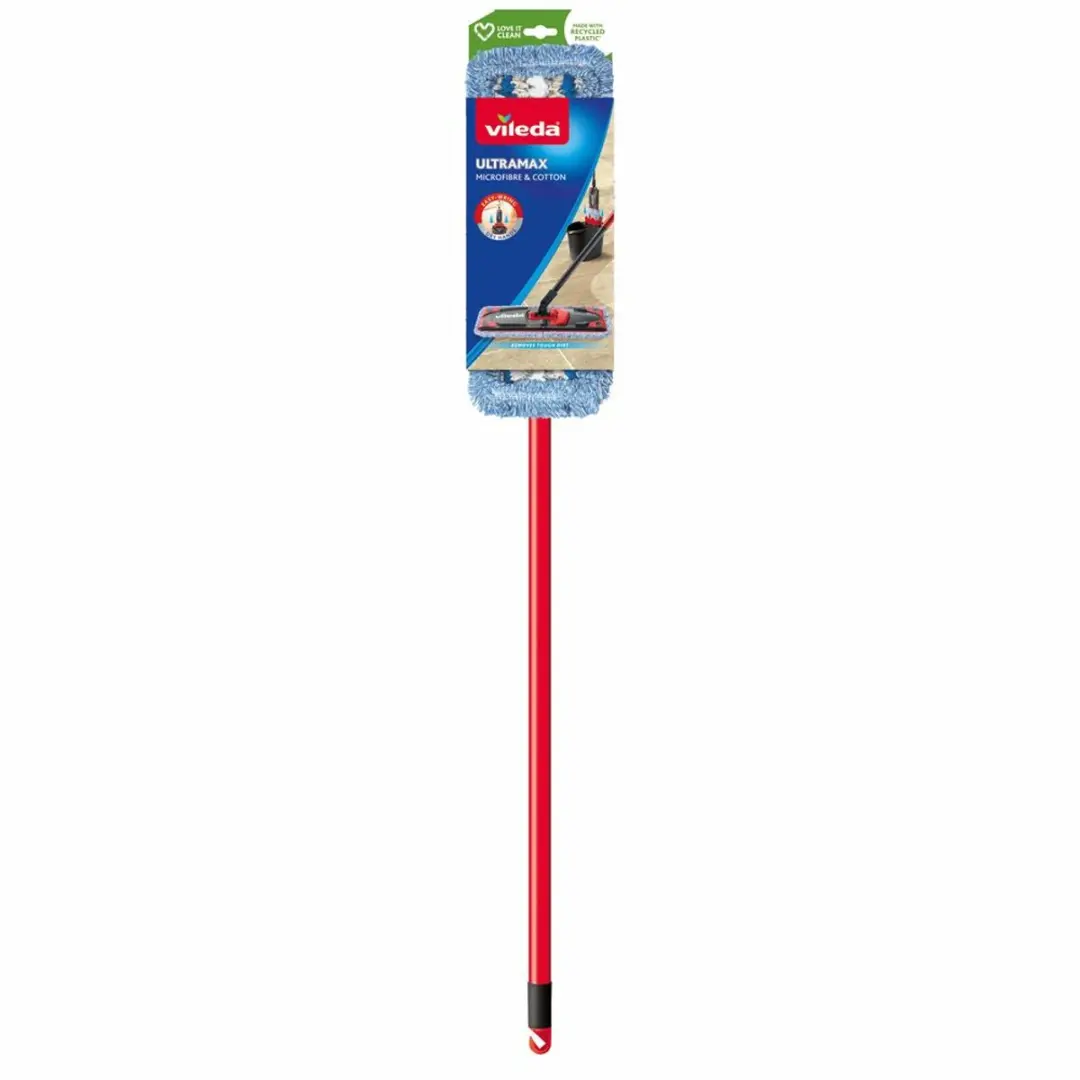 Vileda UltraMax Navulling Micro & Katoen - 2 Stuks - Rood