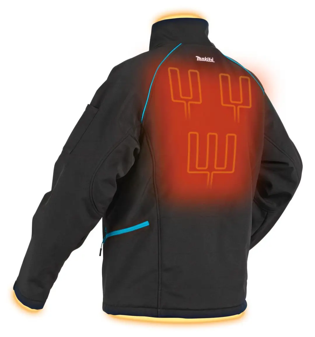Makita DCJ205ZXL Verwarmde Jas - XL - Zwart